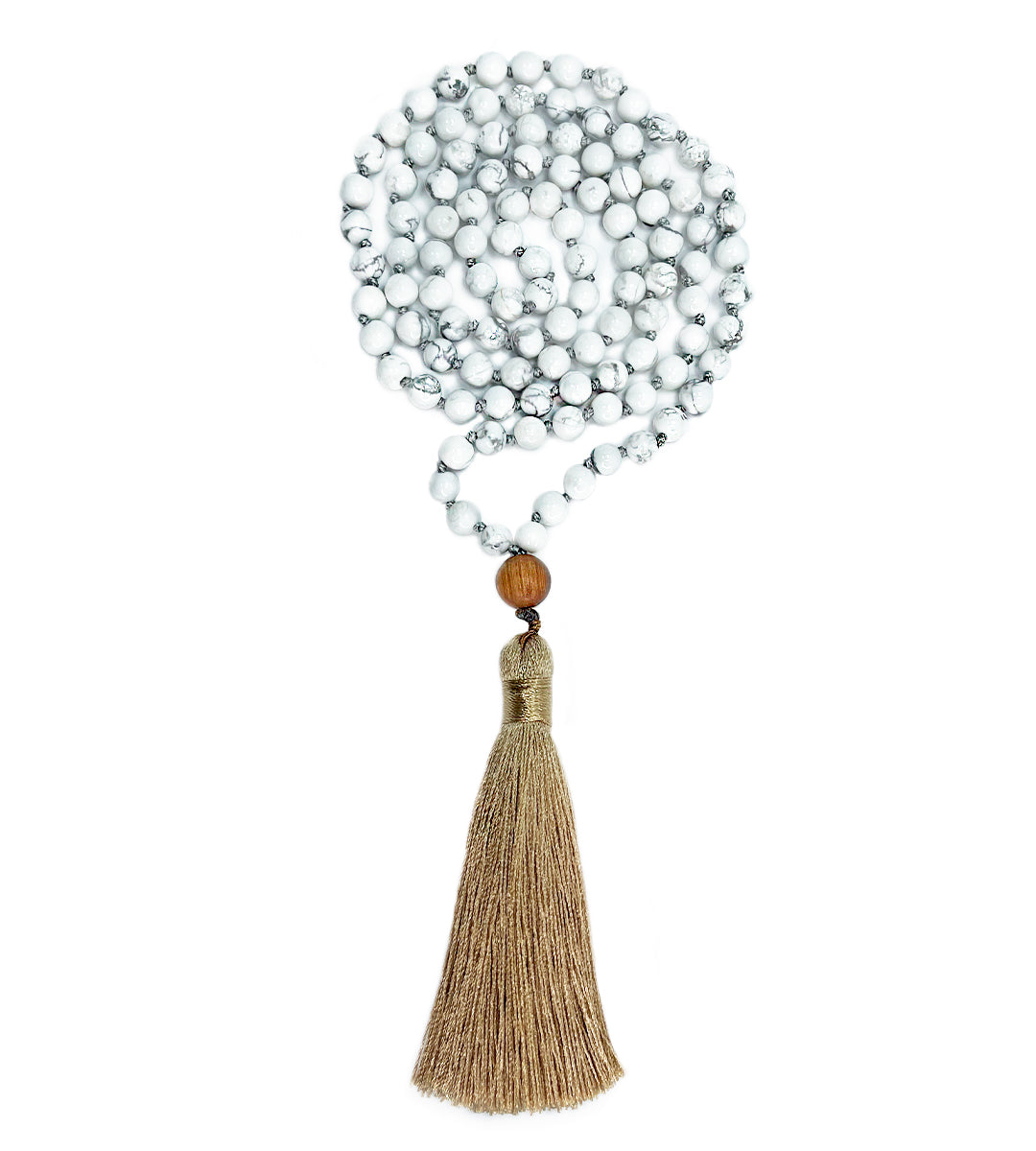 Stress Relief Howlite Mala