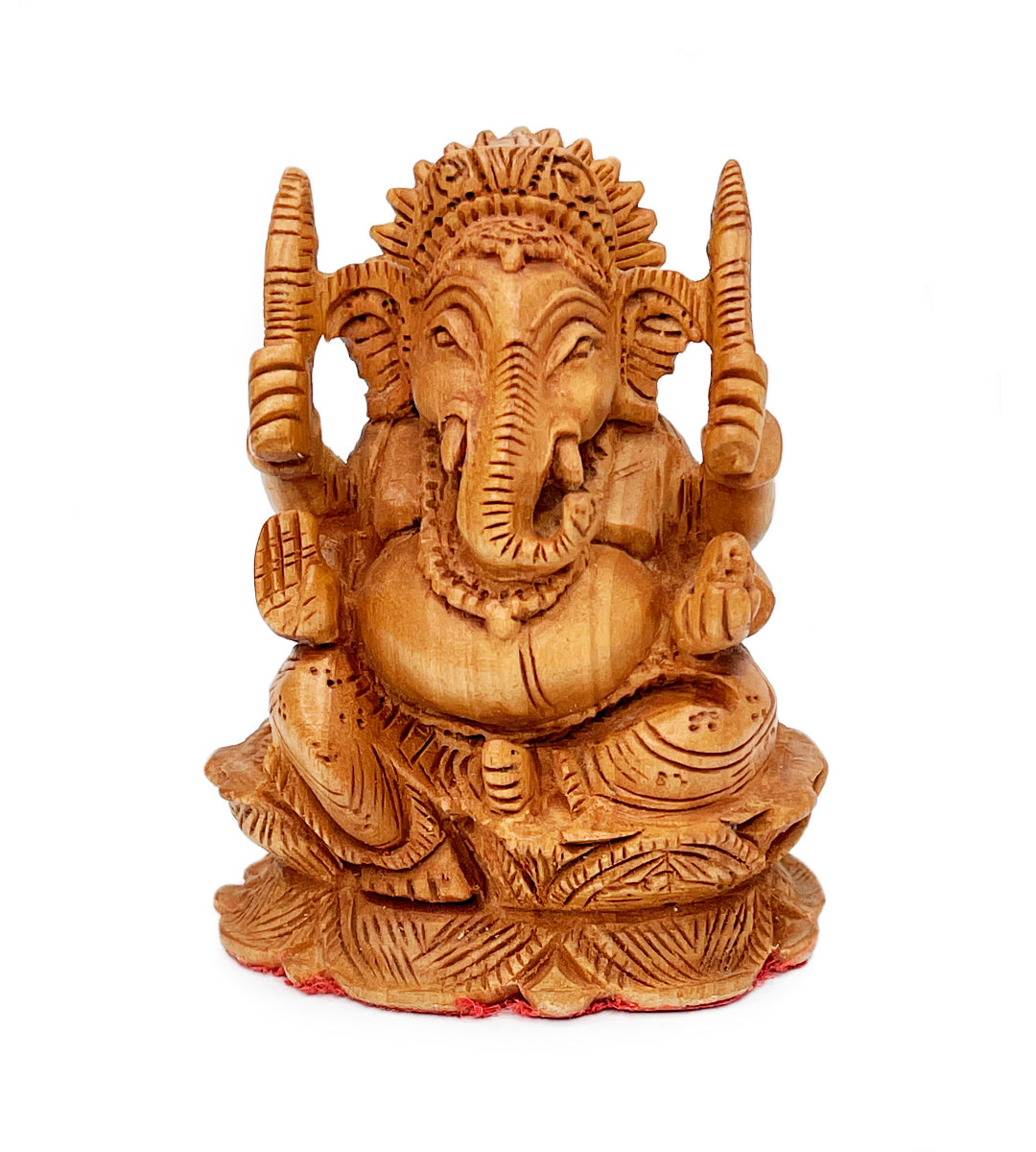 Hand Carved Wooden Buddha