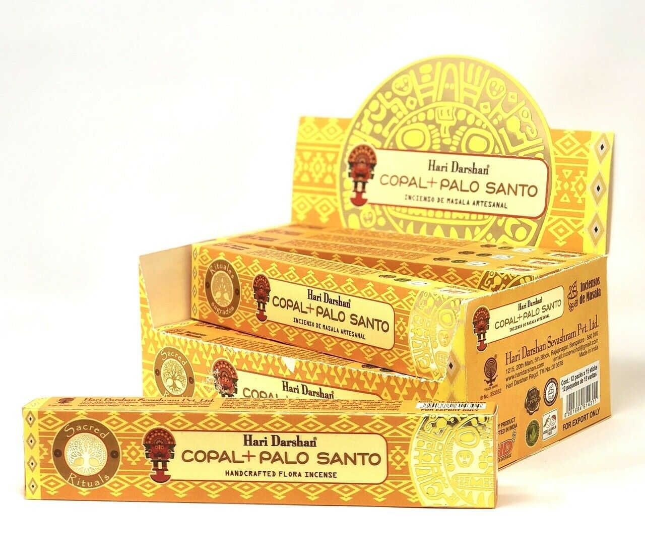 Hari Darshan Copal + Palo Santo Incense