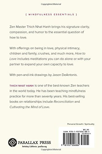 How to Love (Mindfulness Essentials) by Thich Nhat Hanh - Paperback