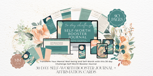 30 Day Challenge Self -Worth Booster Journal