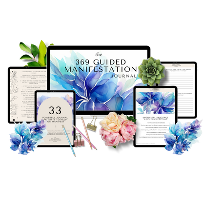 369 guided manifestation journal