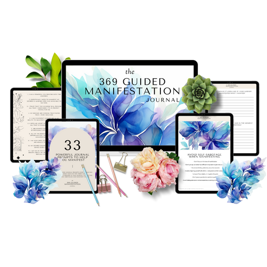 369 guided manifestation journal