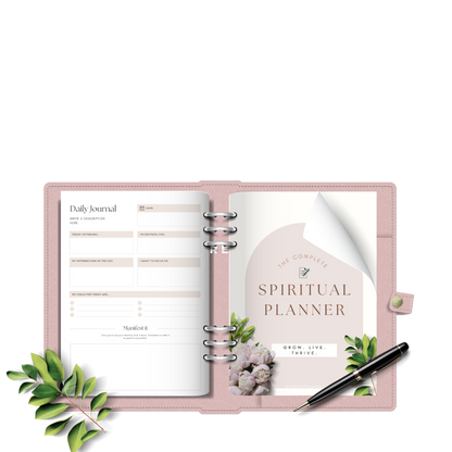 Spiritual Planner and Journal
