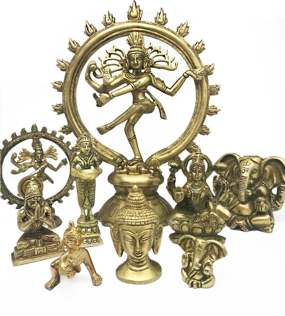 Brass Statue Collection