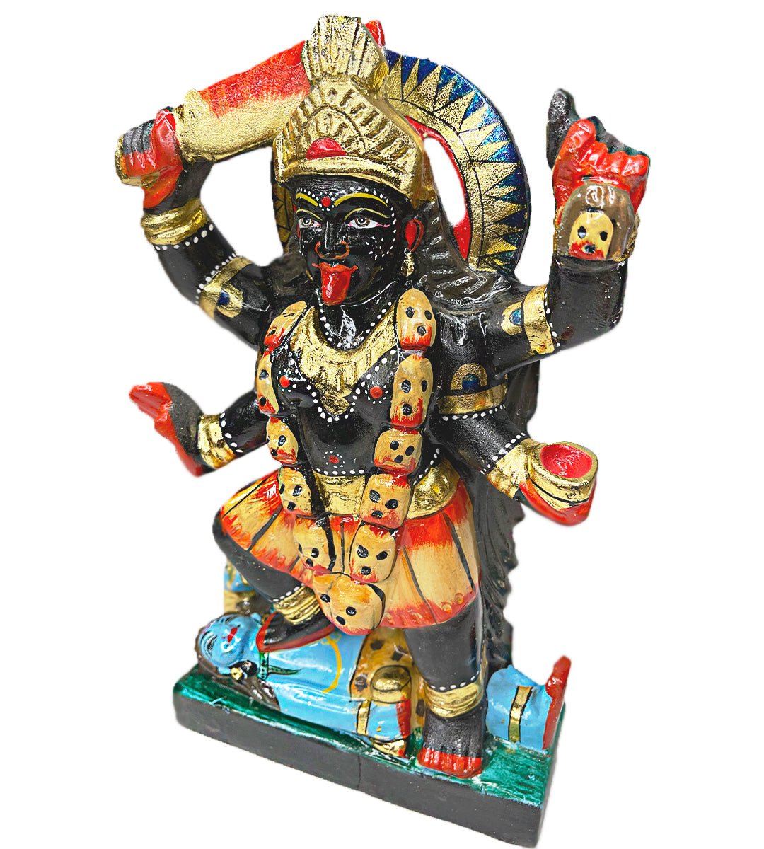 Kali Hand Carved Stone Statue - The Deva Shop