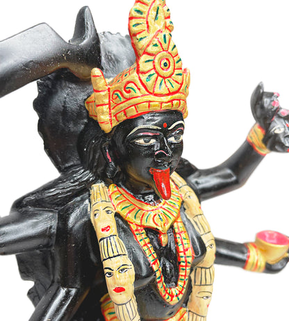 Kali Ma Resin Statue Detail
