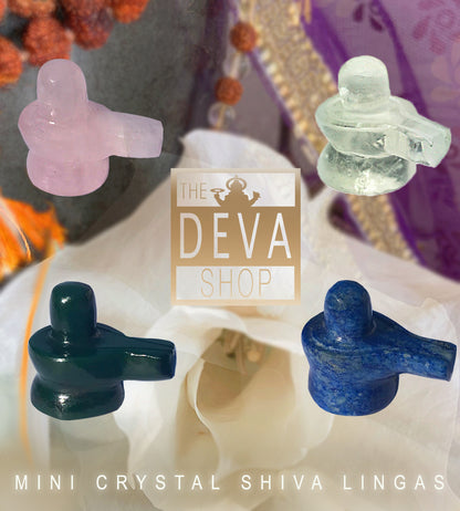 Crystal Mini Shiva Lingas