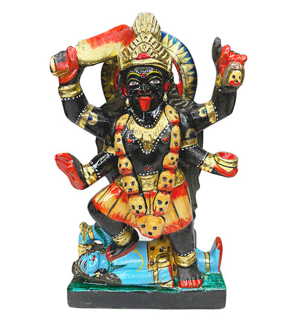Kali Ma Hand Carved Stone Statue
