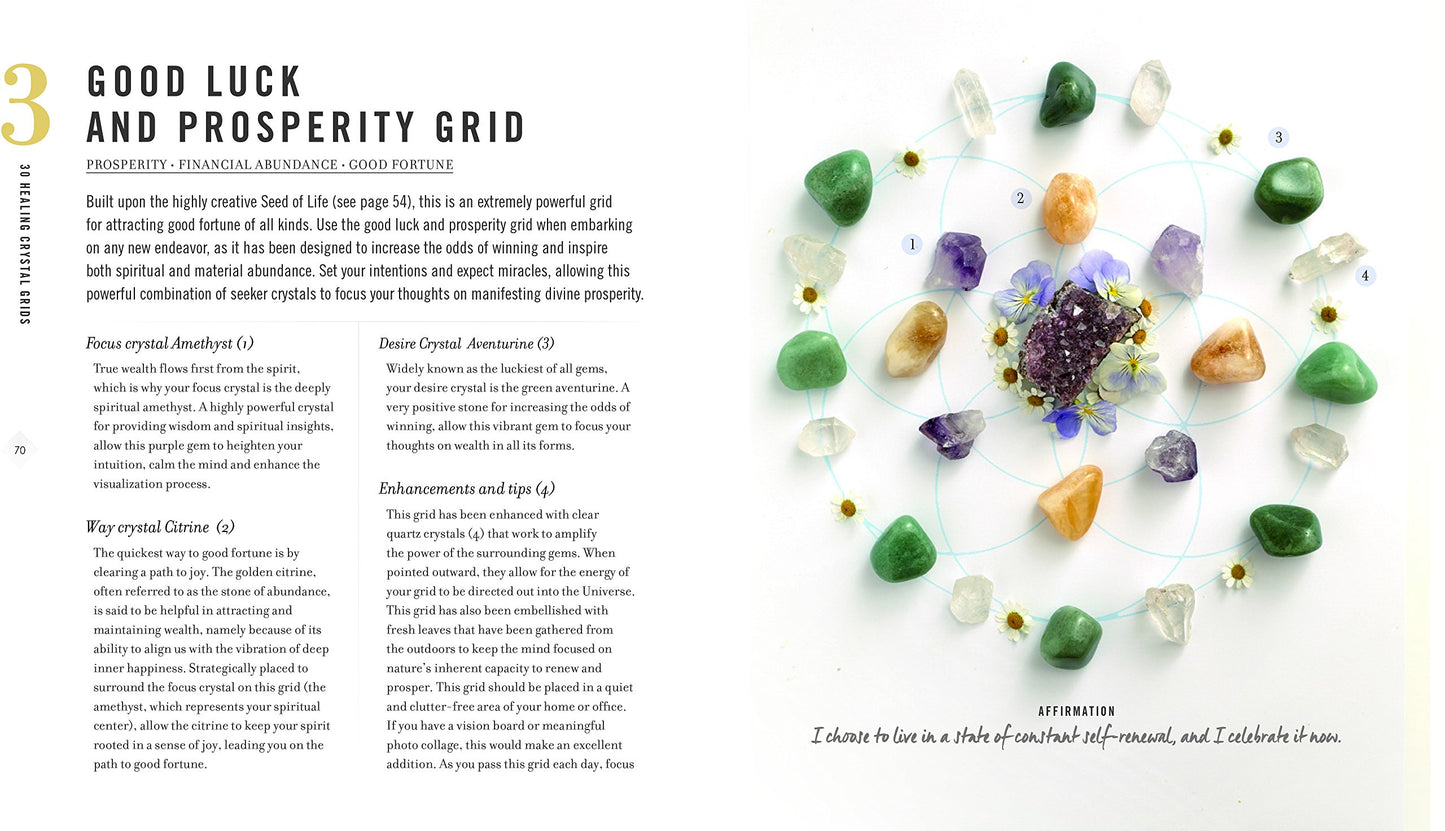 Crystal Gridwork: The Power of Crystals and Sacred Geometry to Heal, Protect and Inspire