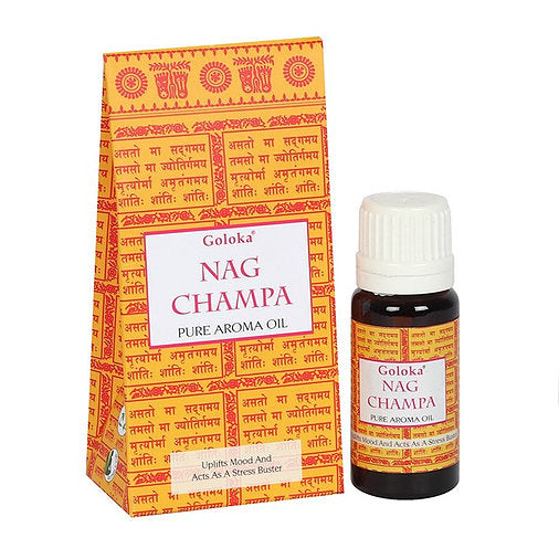 Goloka Nag Champa Pure Aroma Oil