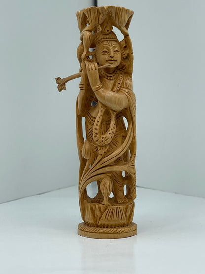 Krishna Tall Wooden