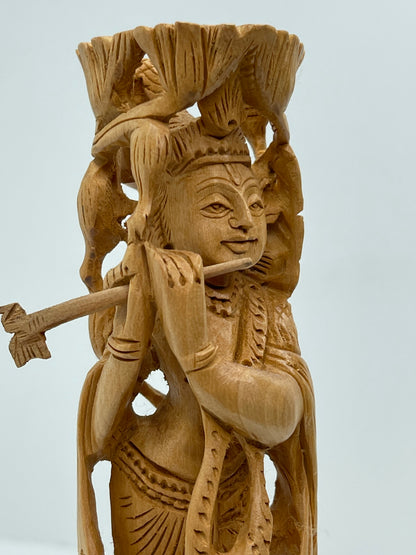 Krishna Tall Wooden